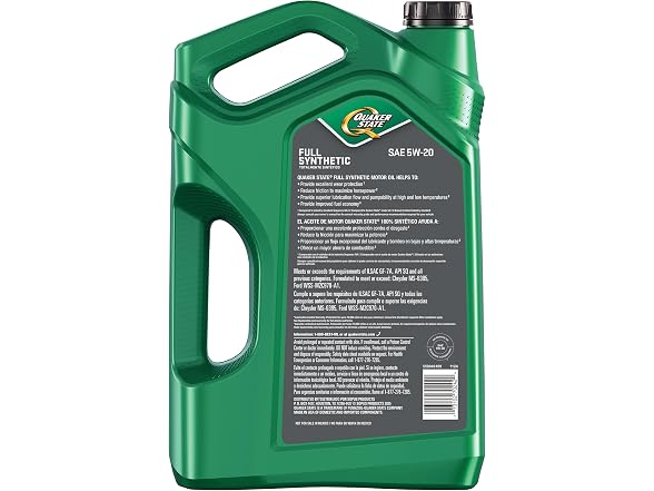 Quaker State Quaker State Full Synthetic 5W-20 Motor