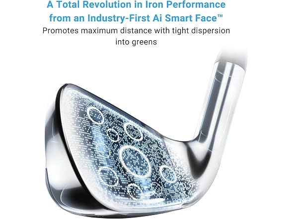 Callaway Golf Paradym AI Smoke HL Iron Set (Left Hand, 4-PW, Graphite, Light)