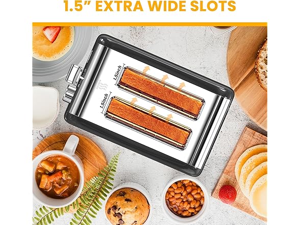 Simple Deluxe 2-Slice Toaster