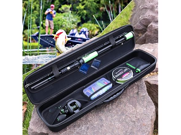 Sougayilang Ultralight Fishing Rod Reel Combos -