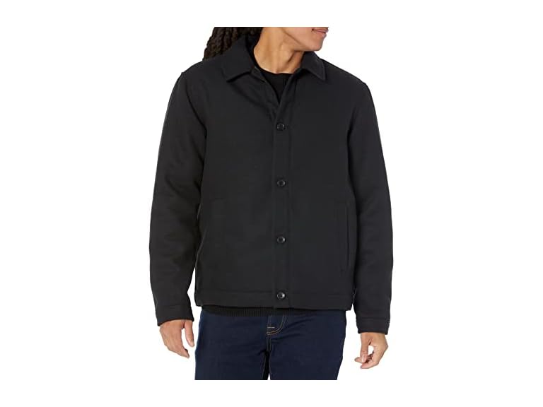 Amazon Essentials Mens Wool Blend Bomber Jacket - Gallery 8