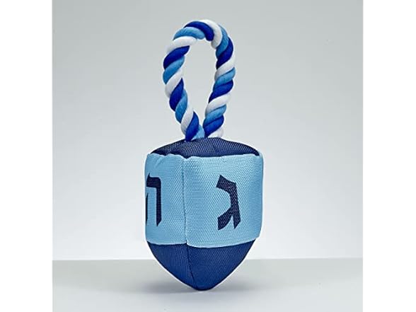 "Chewdaica" Oxford Dreidel Squeaky Toy