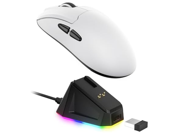 LTC  Ultralight Wireless Gaming Mouse with RGB Dock