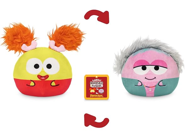 TeeTurtle Fraggle Rock 4 Inch Flip Plushie