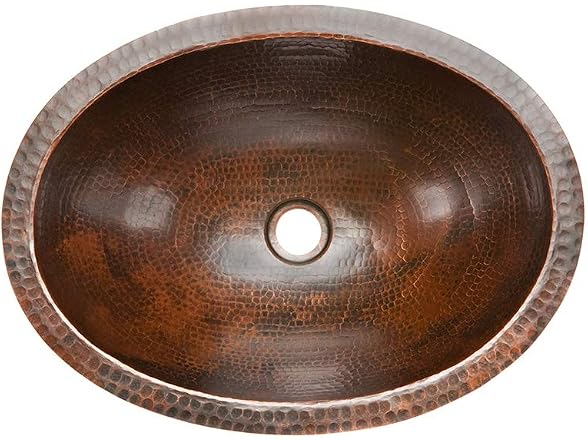 Premier Copper Products 19-In Oval Under