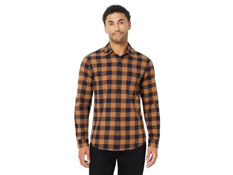 Black Toffee Brown Buffalo Check