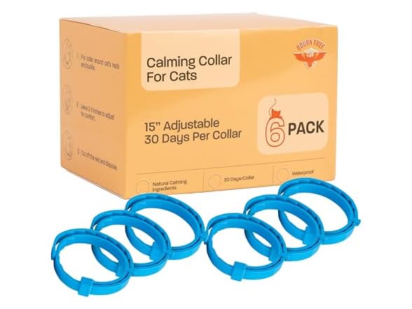 6 Pack Calming Collar for Cats