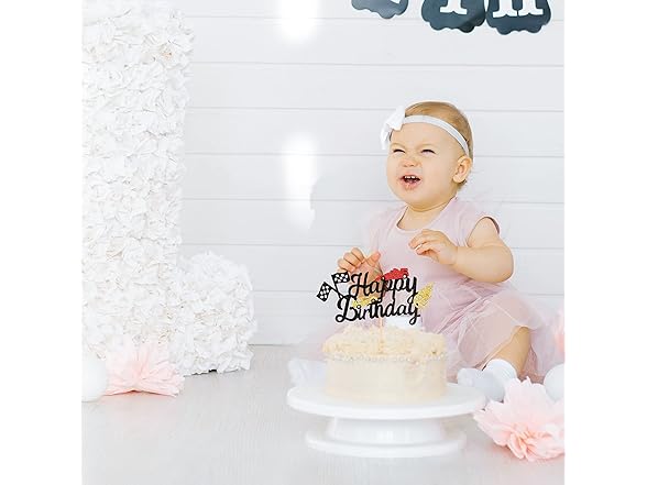 Qoyapow Racing Car Cake Topper