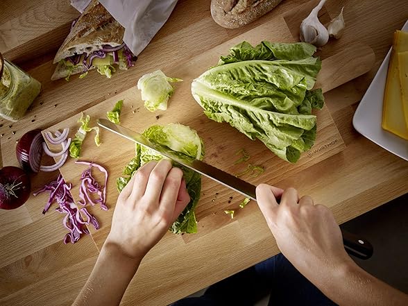 WUSTHOF Gourmet 7" Hollow Edge Santoku Knife