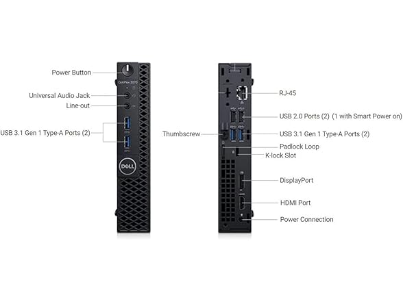 Dell Optiplex 3070 Micro PC