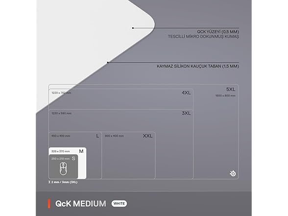 SteelSeries QcK Mouse Pad (Medium)