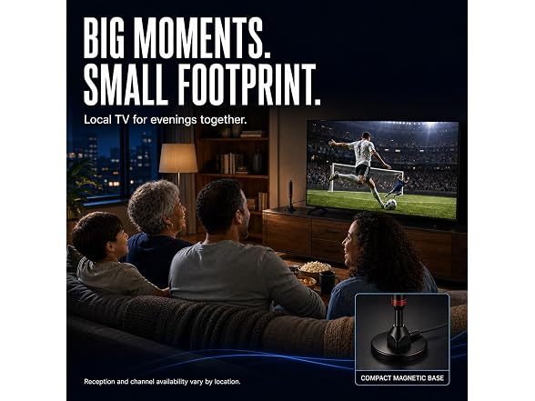 Yaslahut Indoor TV Antenna Amplified