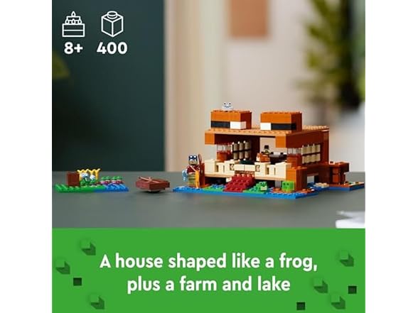 LEGO Minecraft Frog House 21256