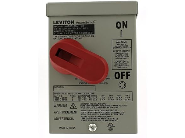 Leviton Type 3R Enclosure