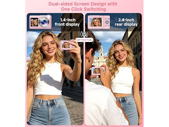 ceye 56MP Dual Screen Digital Camera