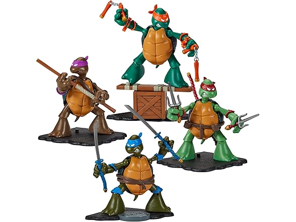 TMNT Original Sketch Collector Figure w Comic Book