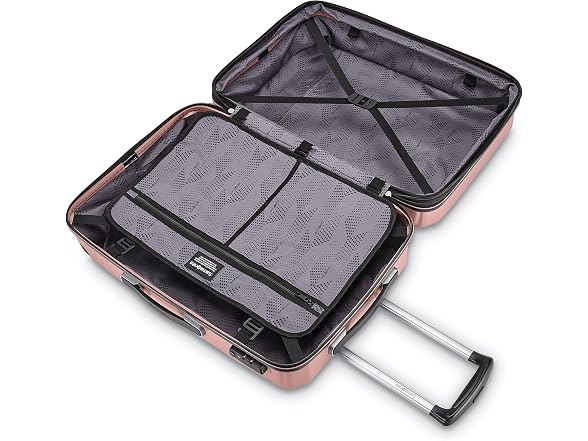 Samsonite Winfield 3 DLX Hardside Luggage 25-Inch, Rose