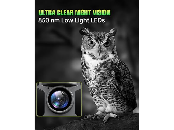 FKPCAM 4K 64MP Solar Trail Camera