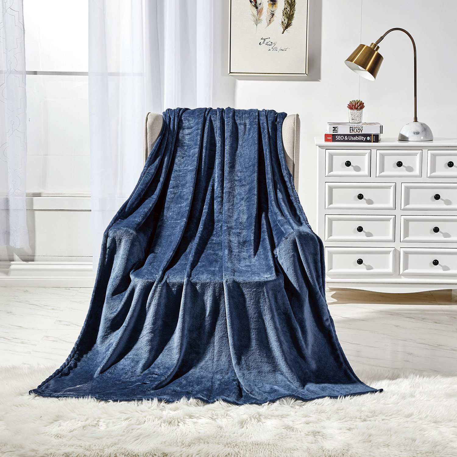 50 x 60 Fleece Throw Blanket - Gallery 13