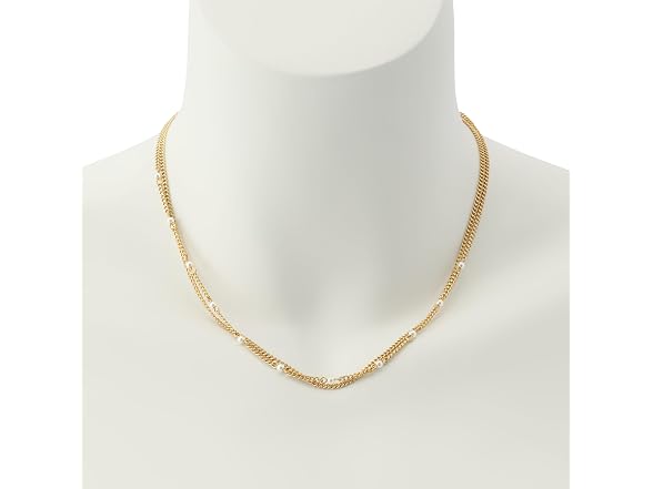 AllSaints Women Layered Rae Pearl Necklace