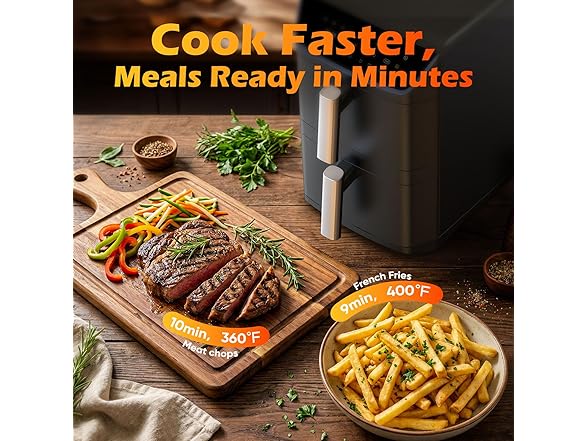 Mirtan Dual Basket Air Fryer