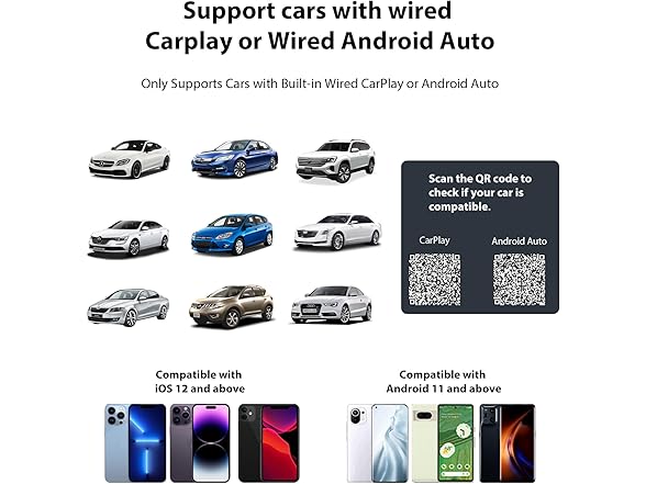 Wireless CarPlay & Android Auto Adapter