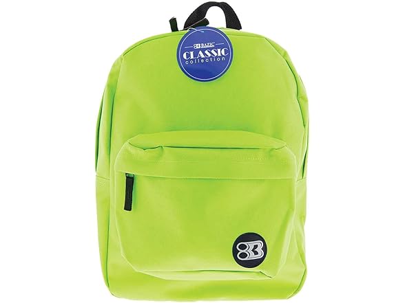 BAZIC School Backpack 17"