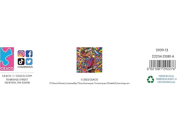 Colorstory Howie Green 750Pc Puzzle