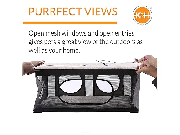 K&H Pet Products EZ Mount Cat Window