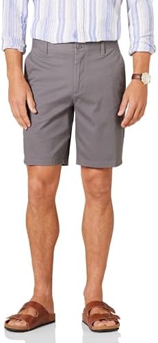 Amazon Essentials Mens Slim Fit Stretch Chino Short