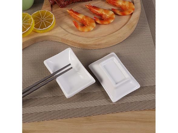 Cabilock Round Tray 2Pcs 3Inch Sauce Dishes Bo