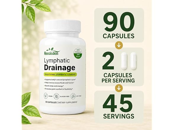 Reededen Lymphatic Drainage Supplement