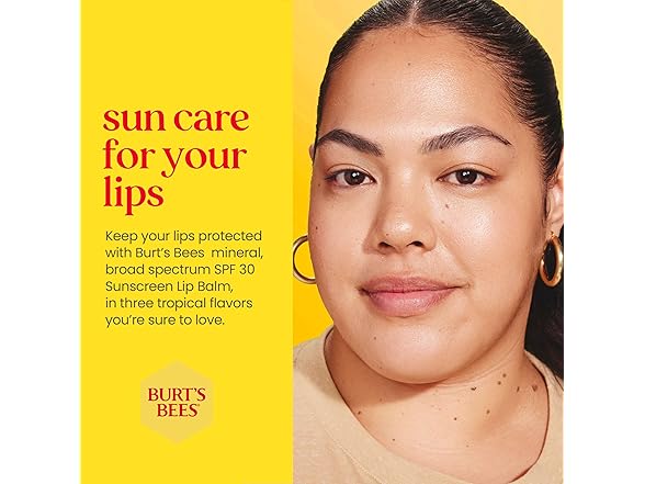 Burts Bees Beaches And Cream Lip Balm