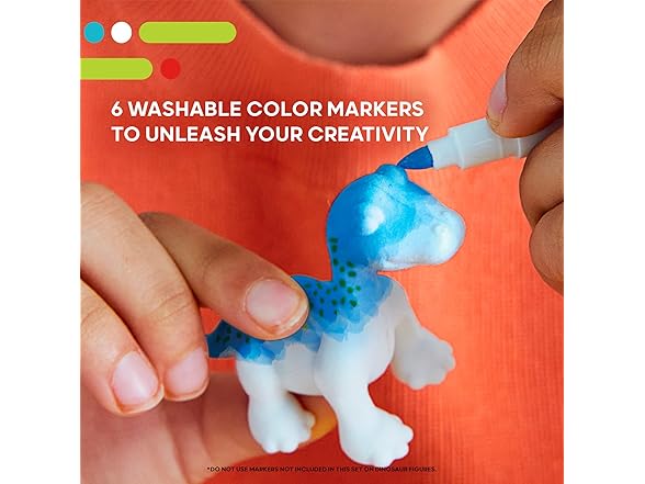 Discovery Dinosaur Crafts Painting Kit, 11-Piece