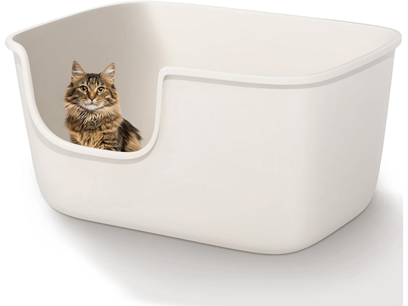 Vealind Large Cat Litter Box