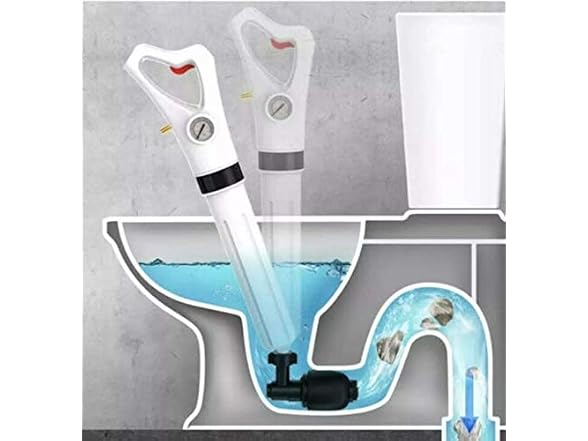 New Innovation Manual Drain Cleaner, Toilet Plunger