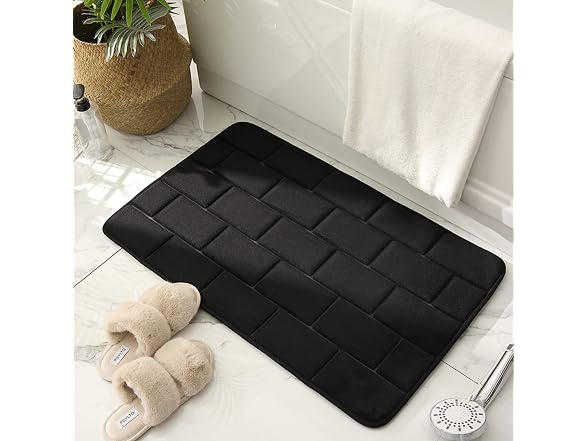 Memory Foam Bath Mat, Large 32''x20'' Ultra