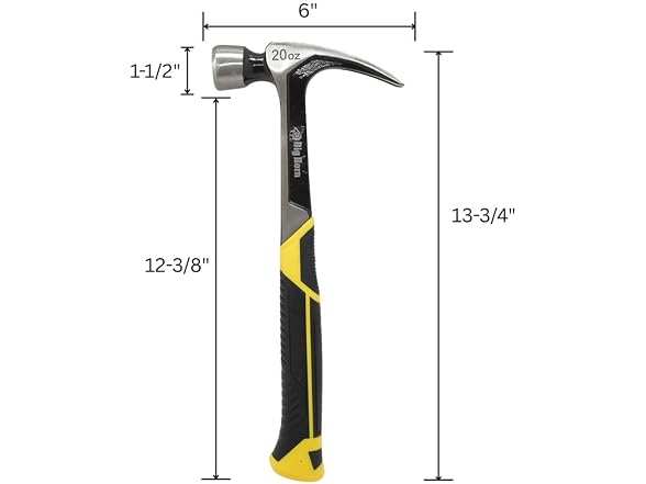 Big Horn 15171 20 Oz Rip Claw Hammer