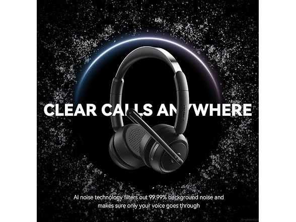 LEVN Wireless Bluetooth Headset AI NC