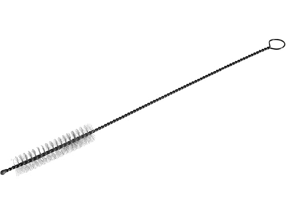 Restaurantware Clear Bent Glass Straw, 0.3 In, 10 Pack