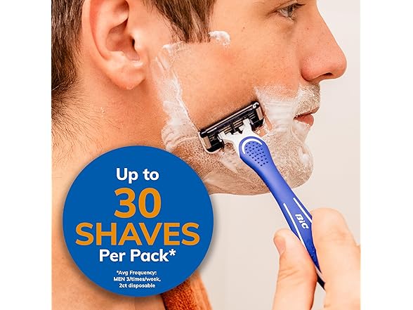 BIC EasyRinse Anti-Clogging Razor
