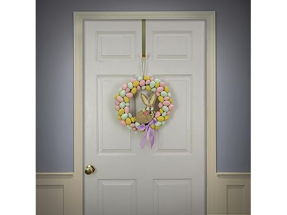16 Inches Easter Artificial Hanging Wreath