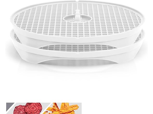 Borner by Reston Lloyd 2pc Crispymaker, Microwave Chip Maker, White