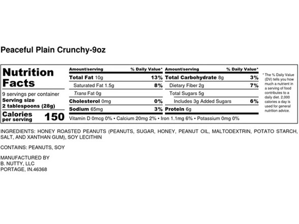 (5pk) bNutty Gourmet Peanut Butter - Cozy Favorites