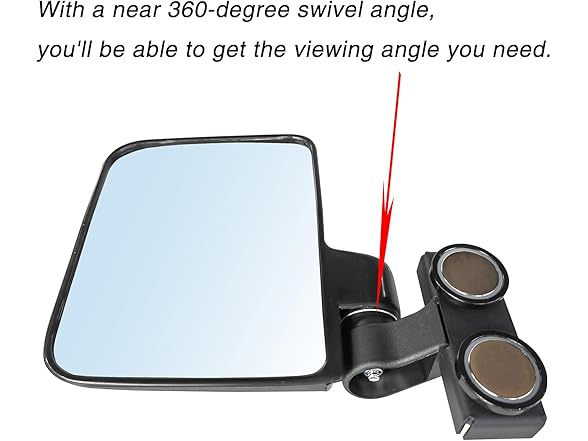 Universal Magnetic Golf Cart Side Mirrors