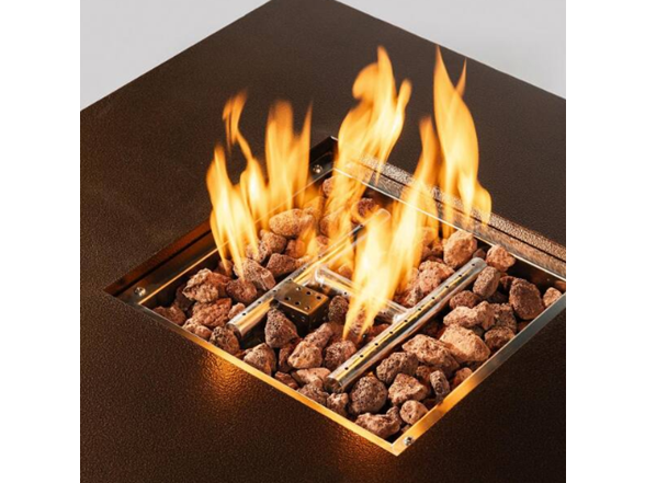 Brown 28" Propane Fire Table 40,000 BTU