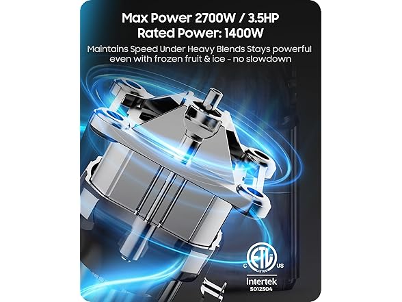 Reslee Professional Countertop Smoothie Blender