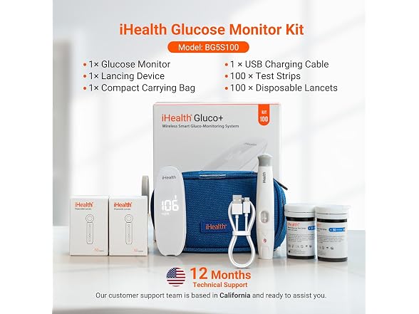 iHealth Gluco+ Wireless Smart Glucose