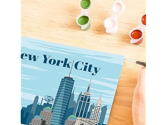 Ravensburger Relax CreArt New York City Paint by Numbers