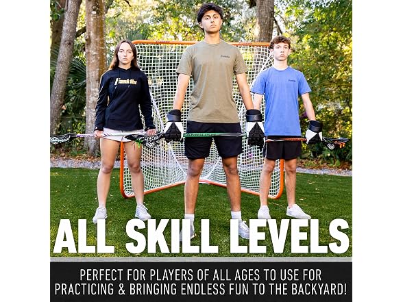 Franklin Sports Official Quikset Lacrosse Goal - 6' x 6'